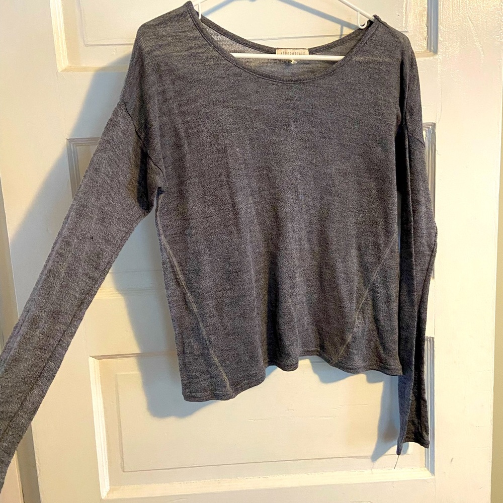 Gray long sleeve